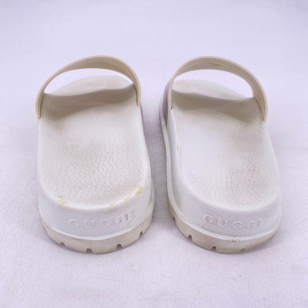 Gucci Slide "Red Green Stripe"  Used Size 9G