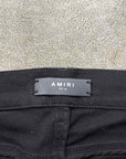 Amiri jeans Patachou "RED STRIPE" Black Used Size 38