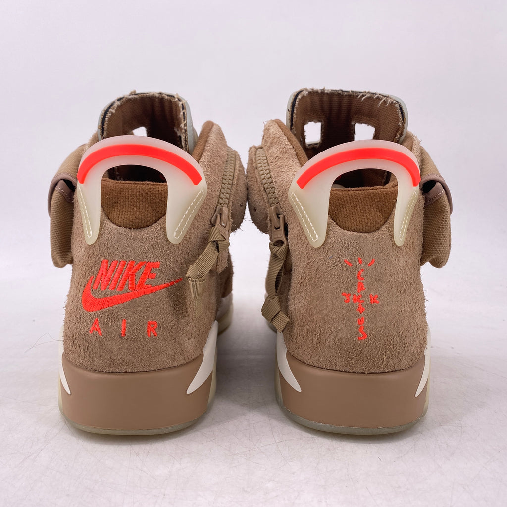 Air Jordan 6 Retro "Travis Scott British Khaki" 2021 Used Size 11