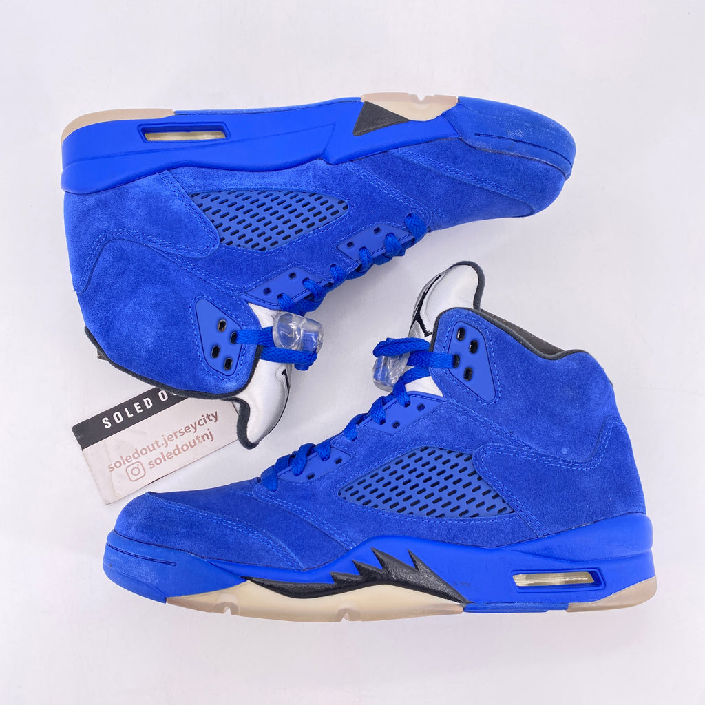 Air Jordan 5 Retro "Blue Suede" 2017 New Size 8