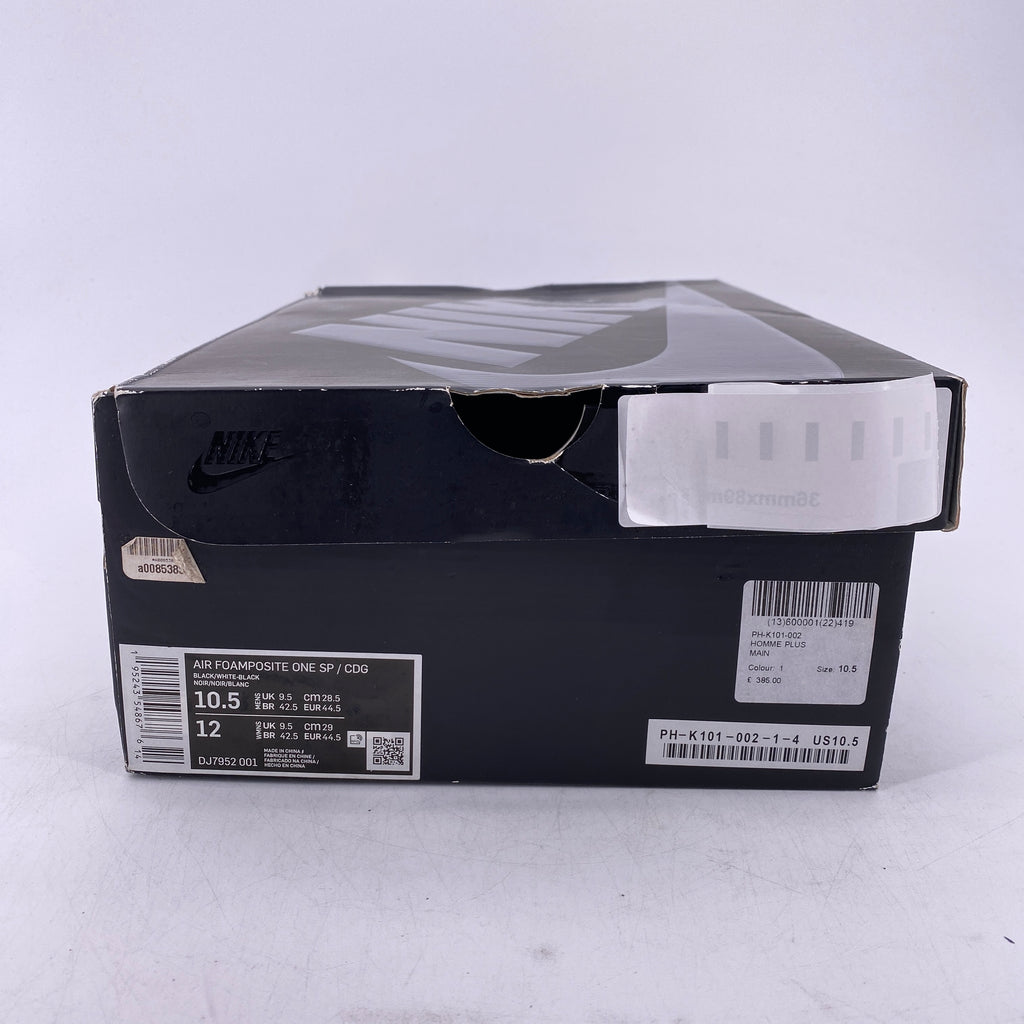 Nike Air Foamposite One "Cdg Black" 2021 Used Size 10.5