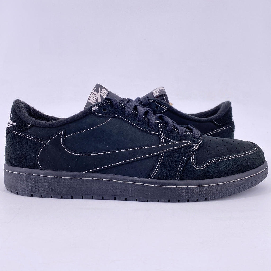 Air Jordan 1 Retro Low "Travis Black Phantom" 2022 Used Size 13