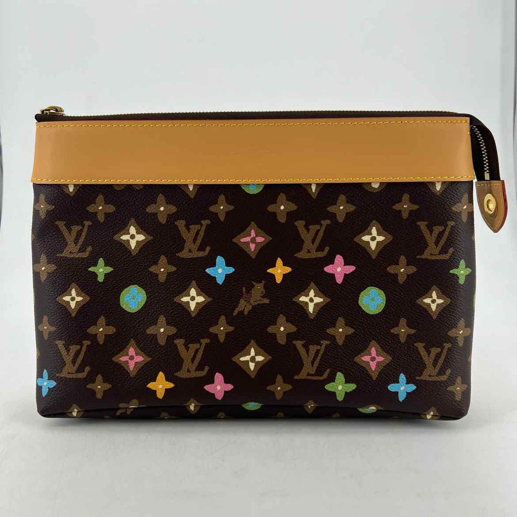 Louis Vuitton Pouch "MONOGRAM CRAGGY" Used Brown Size OS