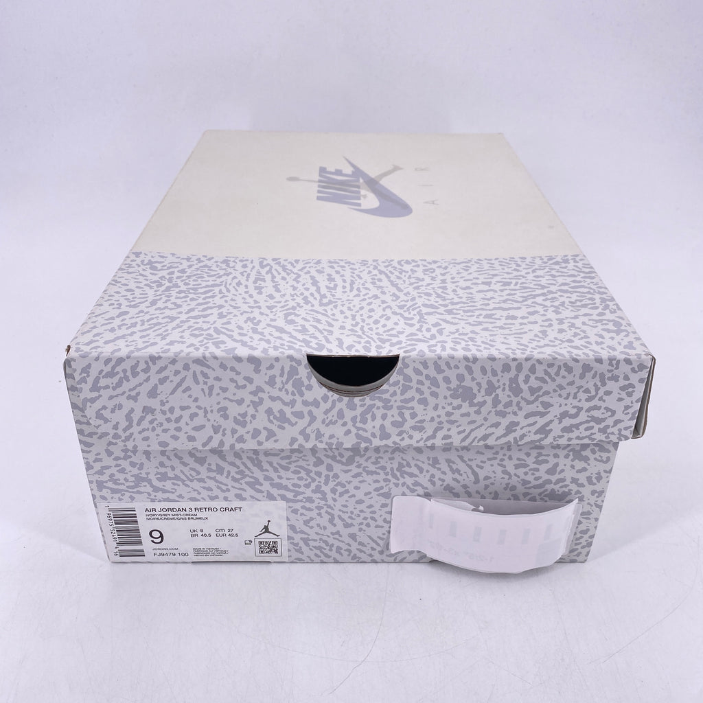 Air Jordan 3 Retro "Craft Ivory" 2024 Used Size 9