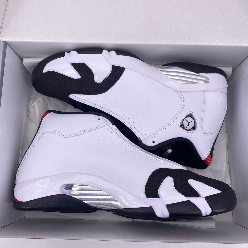 Air Jordan 14 Retro "White Black" 2024 New Size 11.5