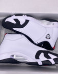 Air Jordan 14 Retro "White Black" 2024 New Size 11.5