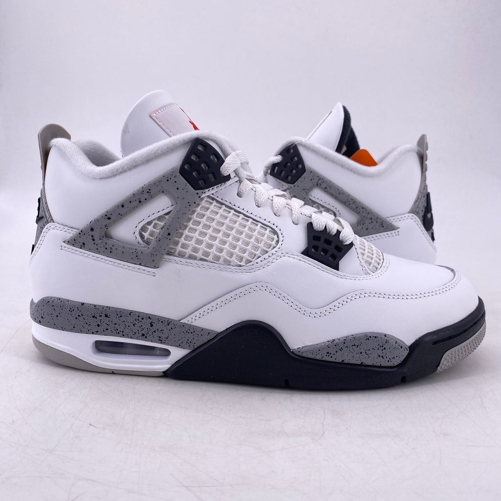 Air Jordan 4 Retro "White Cement" 2025 New Size 8.5