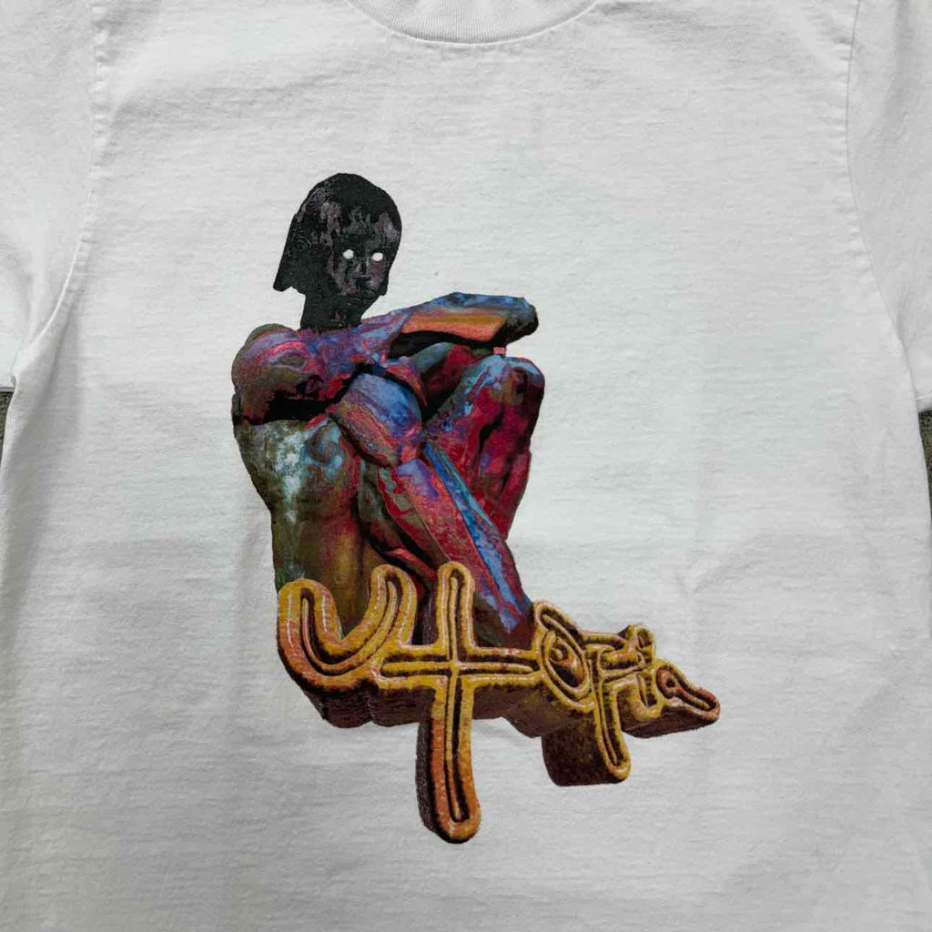 Travis Scott T-Shirt "4TH ALBUM" White Used Size S