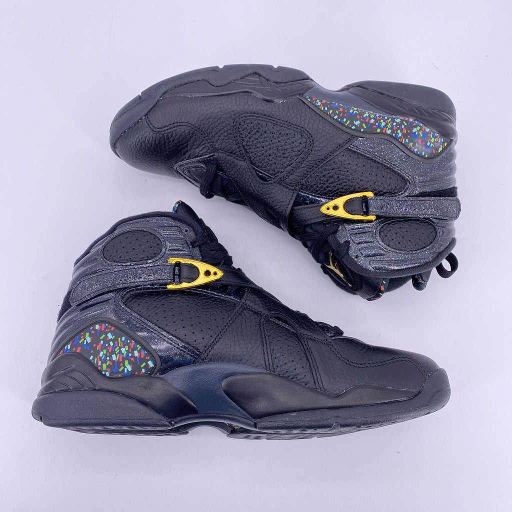 Air Jordan 8 Retro "Confetti" 2016 Used Size 9.5