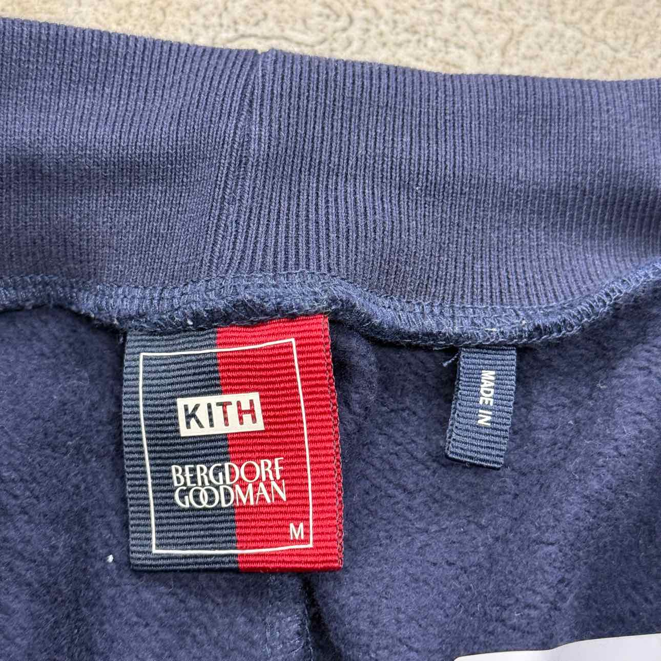 Kith Sweatpants &quot;KITH BERGDORF&quot; Navy Used Size M