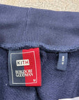 Kith Sweatpants "KITH BERGDORF" Navy Used Size M