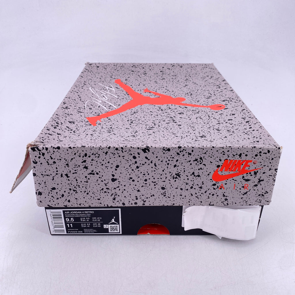 Air Jordan 4 Retro "Bred Reimagined" 2024 Used Size 9.5