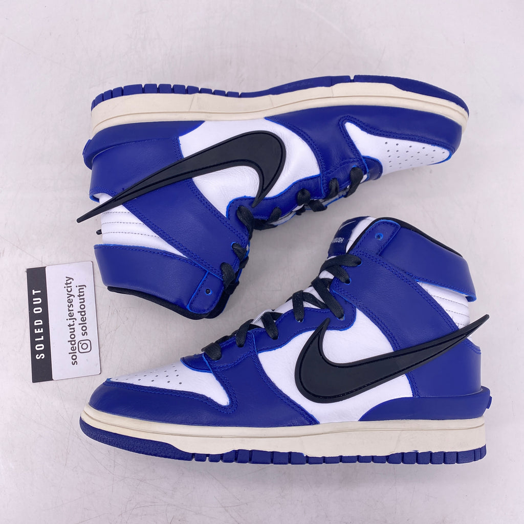 Nike Dunk Hi / AMBUSH "Deep Royal" 2021 New Size 7.5