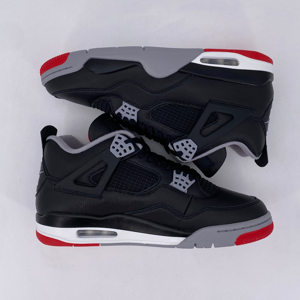 Air Jordan 4 Retro "Bred Reimagined" 2024 New Size 10.5