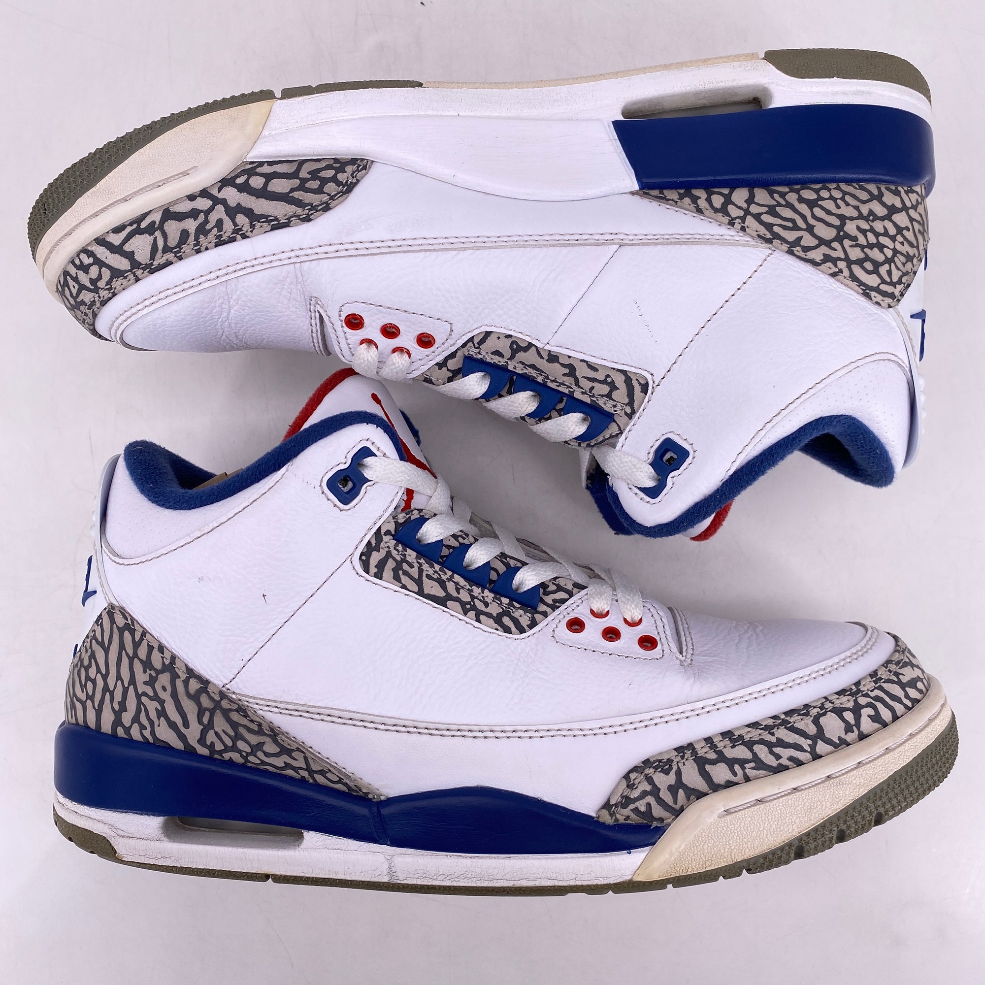 Air Jordan 3 Retro &quot;True Blue&quot; 2016 Used Size 10.5