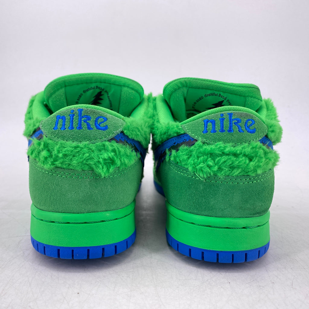 Nike SB Dunk Low "Grateful Dead Green" 2020 Used Size 8