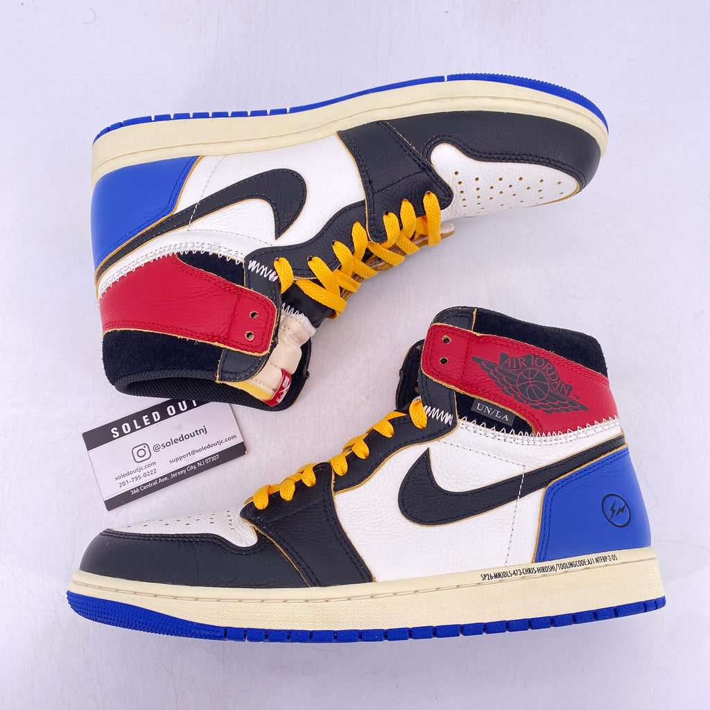Air Jordan 1 Retro High OG "Union Fragment Varsity Red" 2026 Used Size 11
