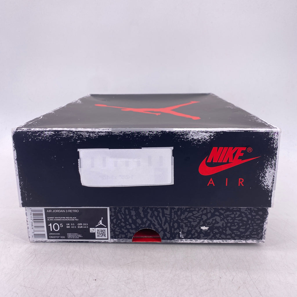 Air Jordan 3 Retro "White Cement Reimagined" 2023 Used Size 10.5