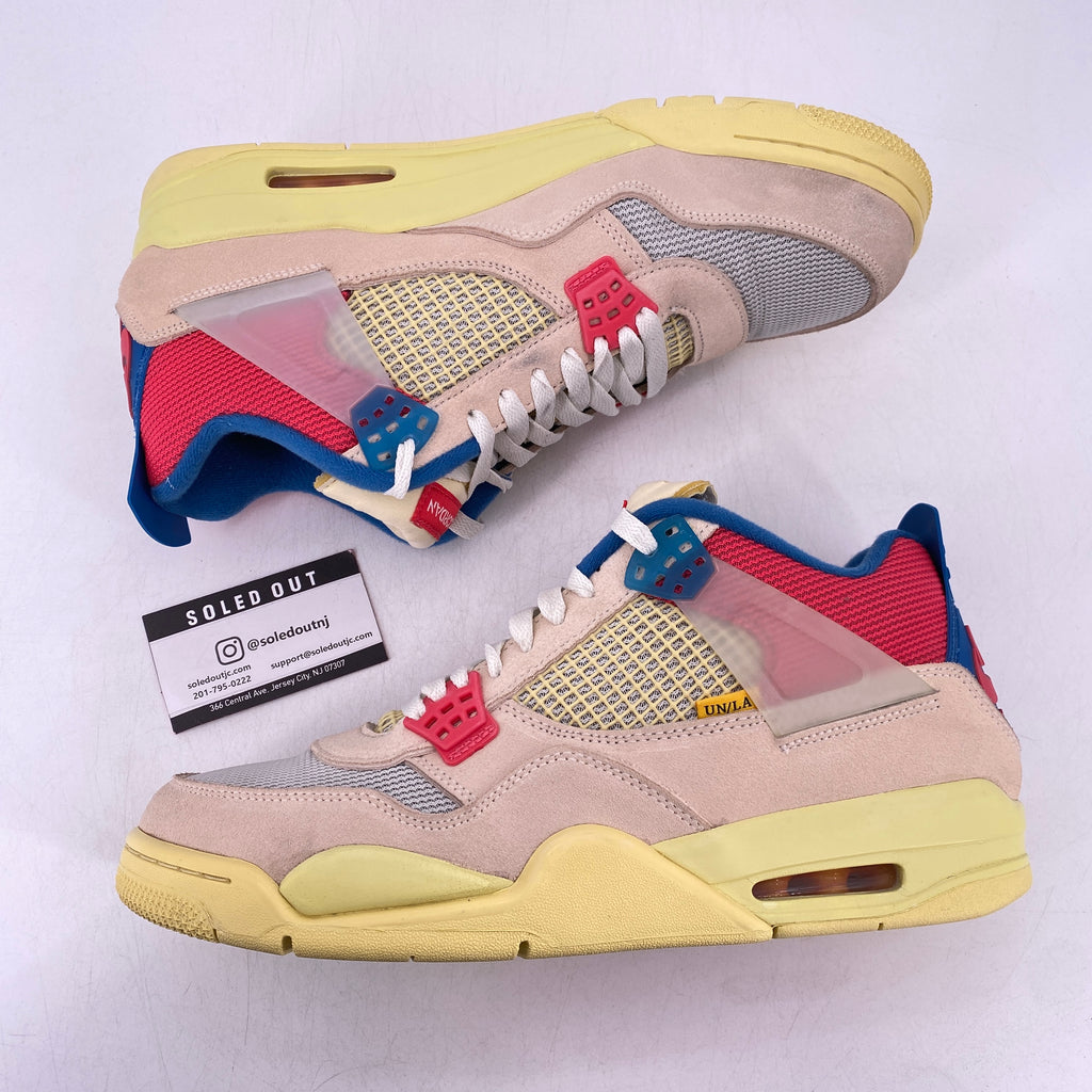 Air Jordan 4 Retro "Union Guava" 2020 Used Size 11.5