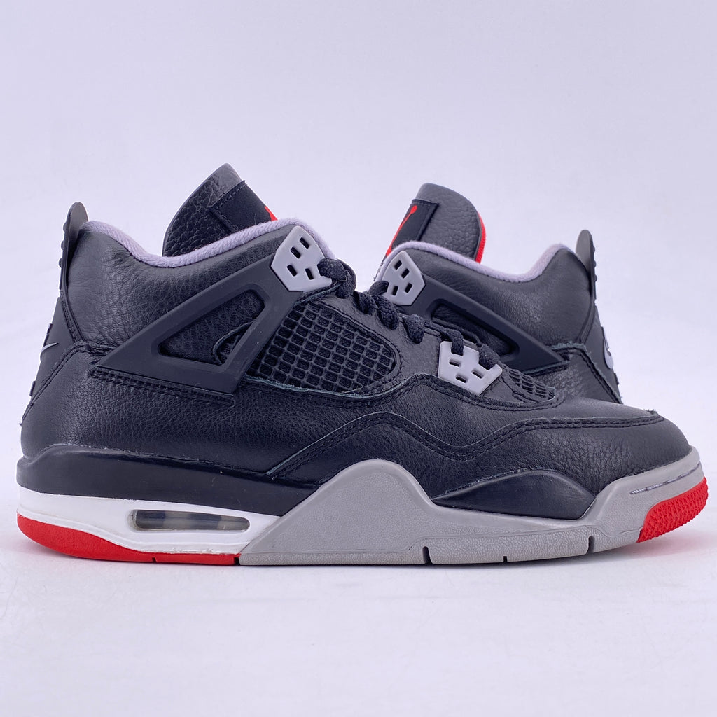 Air Jordan (GS) 4 Retro "Bred Reimagined" 2024 Used Size 6.5Y