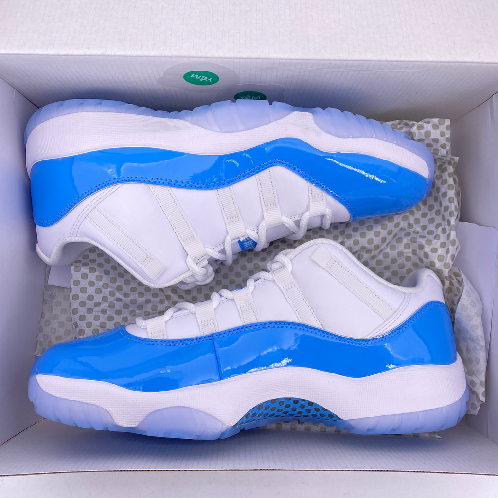 Air Jordan 11 Retro Low "UNIVERSITY BLUE" 2026 New Size 10