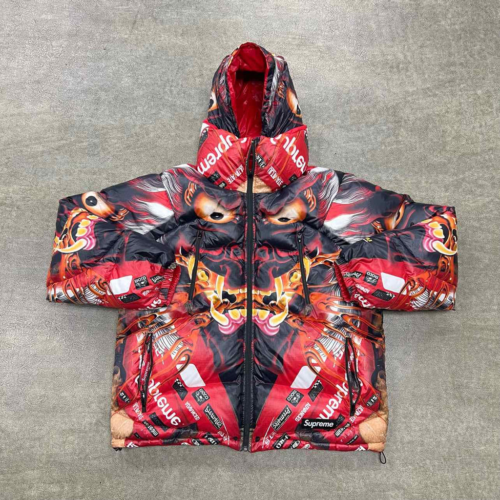 Supreme Jacket "REVERSIBLE FEATHERWEIGHT" Red Used Size L
