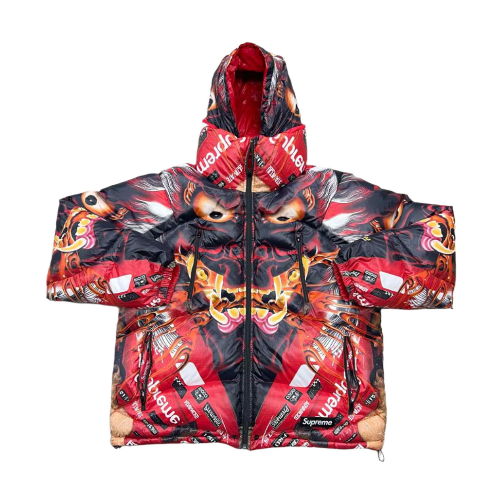 Supreme Jacket "REVERSIBLE FEATHERWEIGHT" Red Used Size L