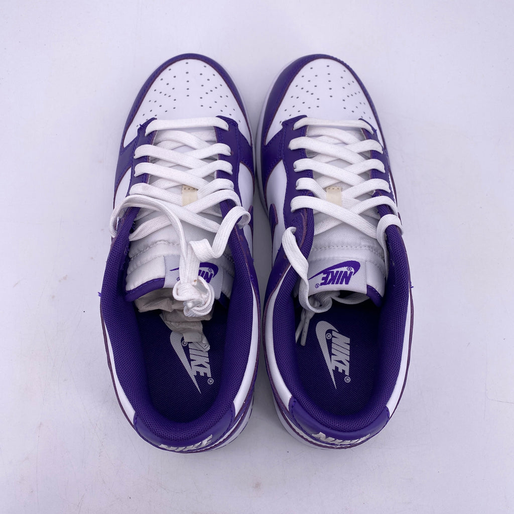 Nike Dunk Low Retro "Court Purple" 2022 New Size 9