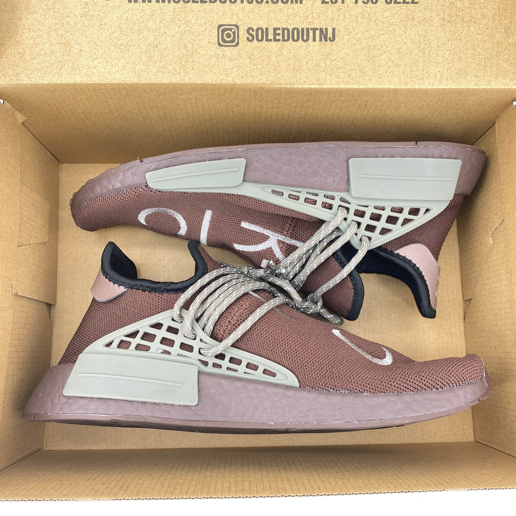 Adidas NMD HU "Pharrell Chocolate" 2020 Used Size 9