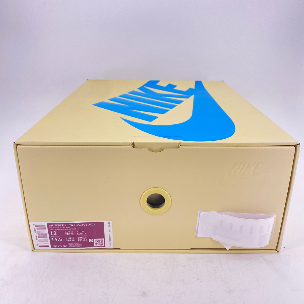 Nike Air Force 1 Low "Cactus Jack" 2019 Used Size 13