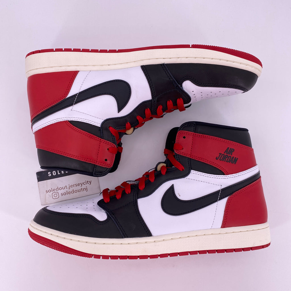 Air Jordan 1 Retro High OG "Black Toe Reimagined" 2025 Used Size 13