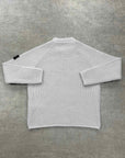 Stone Island Knit Crewneck "COMPASS" Cream Used Size L