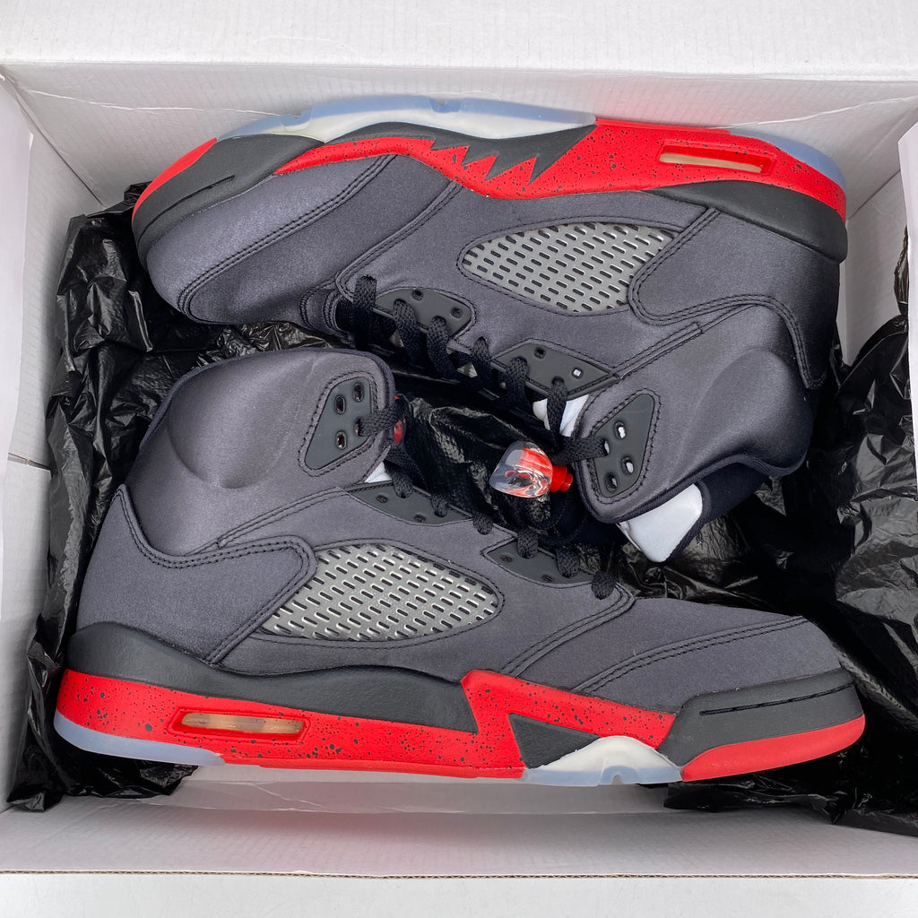 Air Jordan 5 Retro "Satin Bred" 2018 New (Cond) Size 10.5