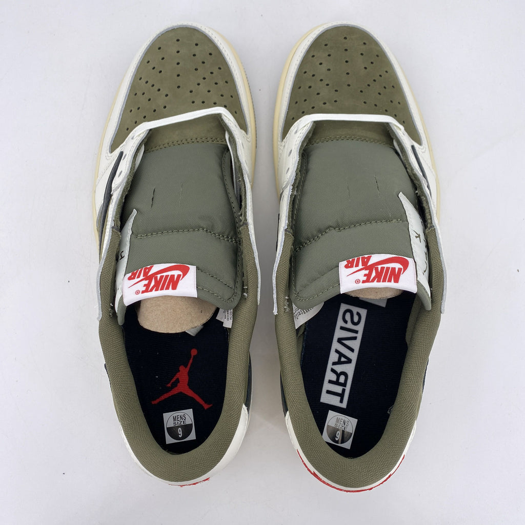 Air Jordan 1 Low OG SP "Travis Scott Medium Olive" 2024 New Size 9