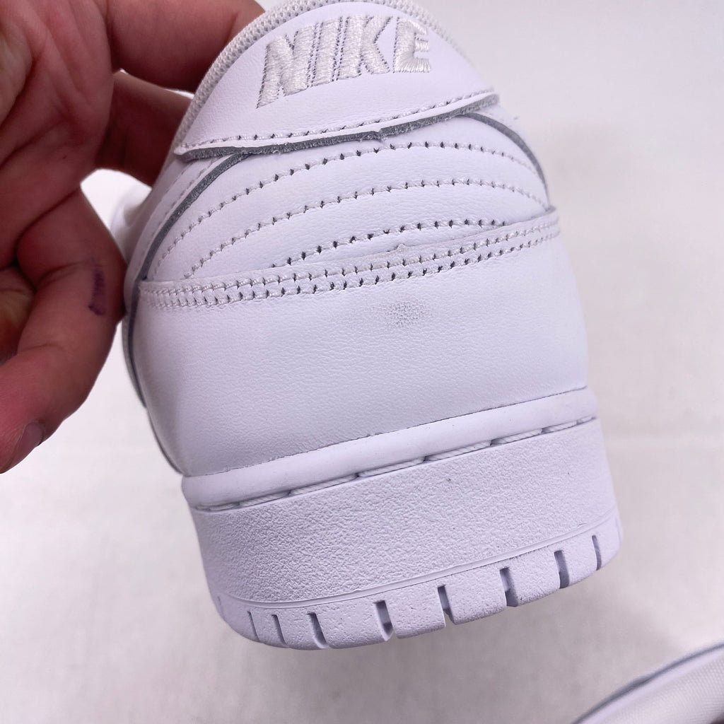 Nike SB Dunk Low "Triple White" 2024 New Size 13