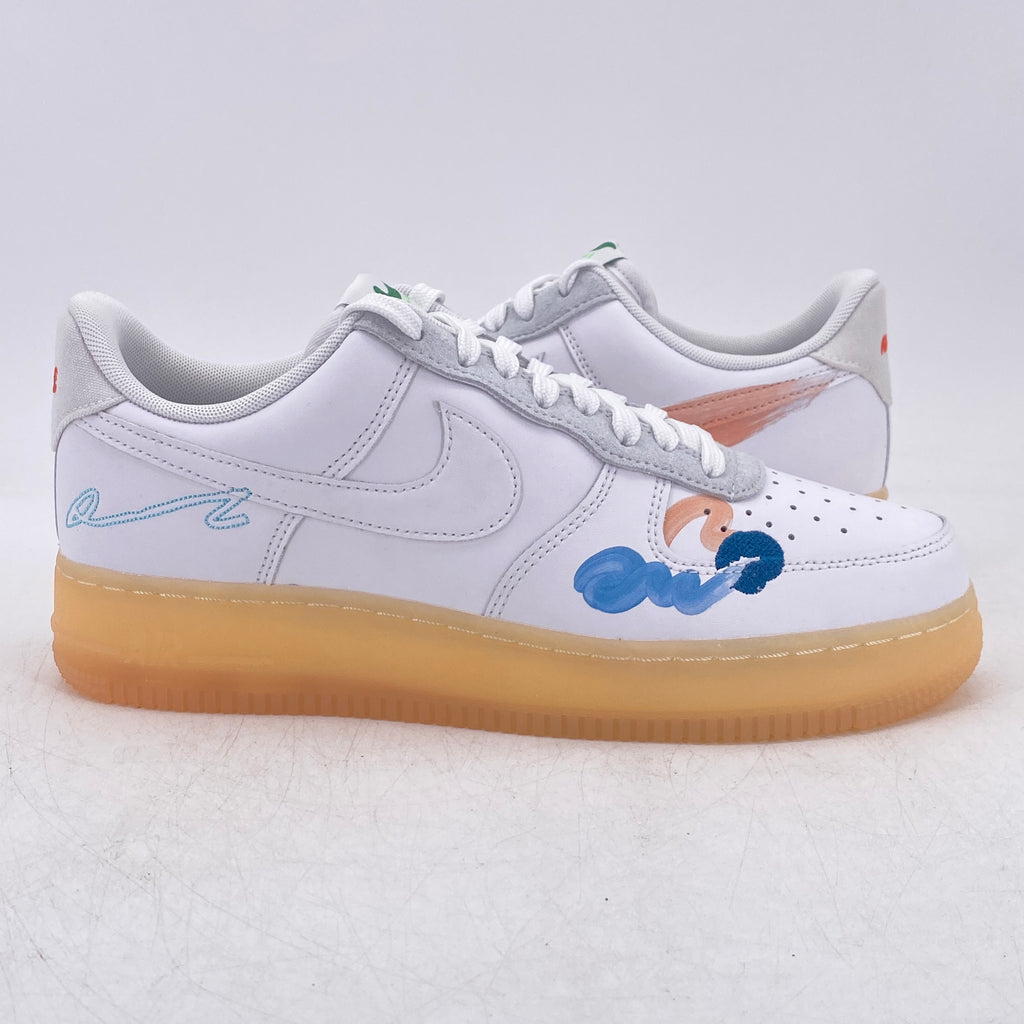 Nike Flyleather AF1 "Mayumi Yamase White" 2021 New Size 8