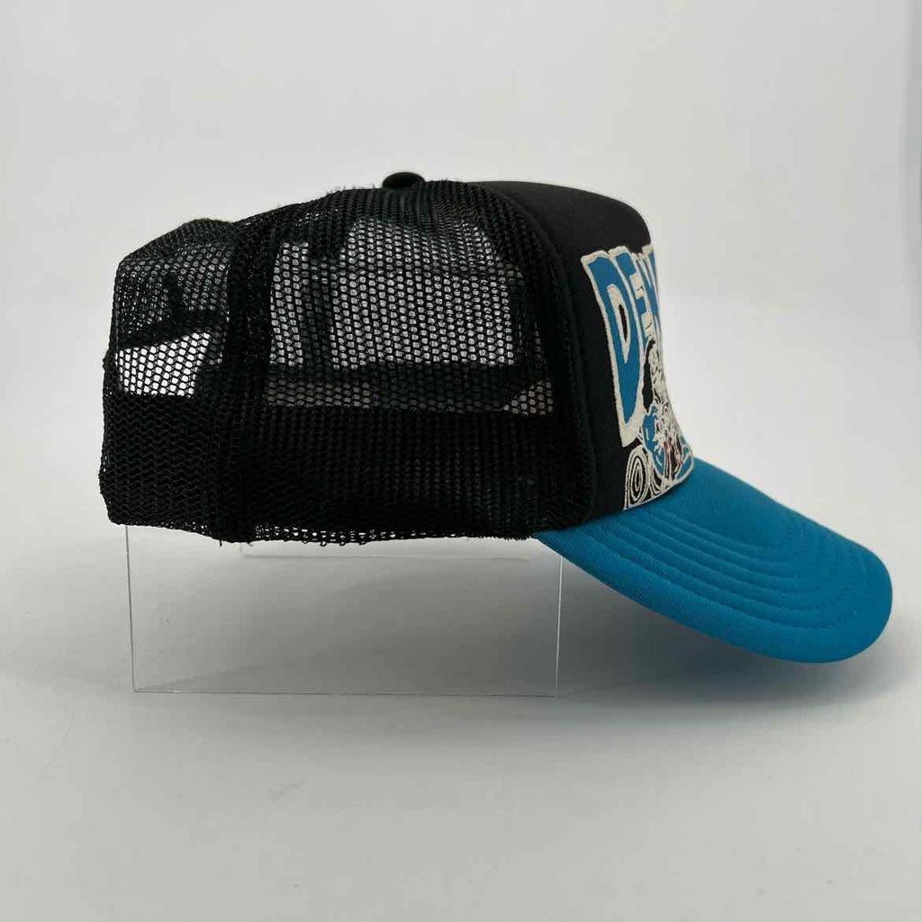 Kapital Trucker Hat "MEN LOVE CATS" Used Blue Size OS