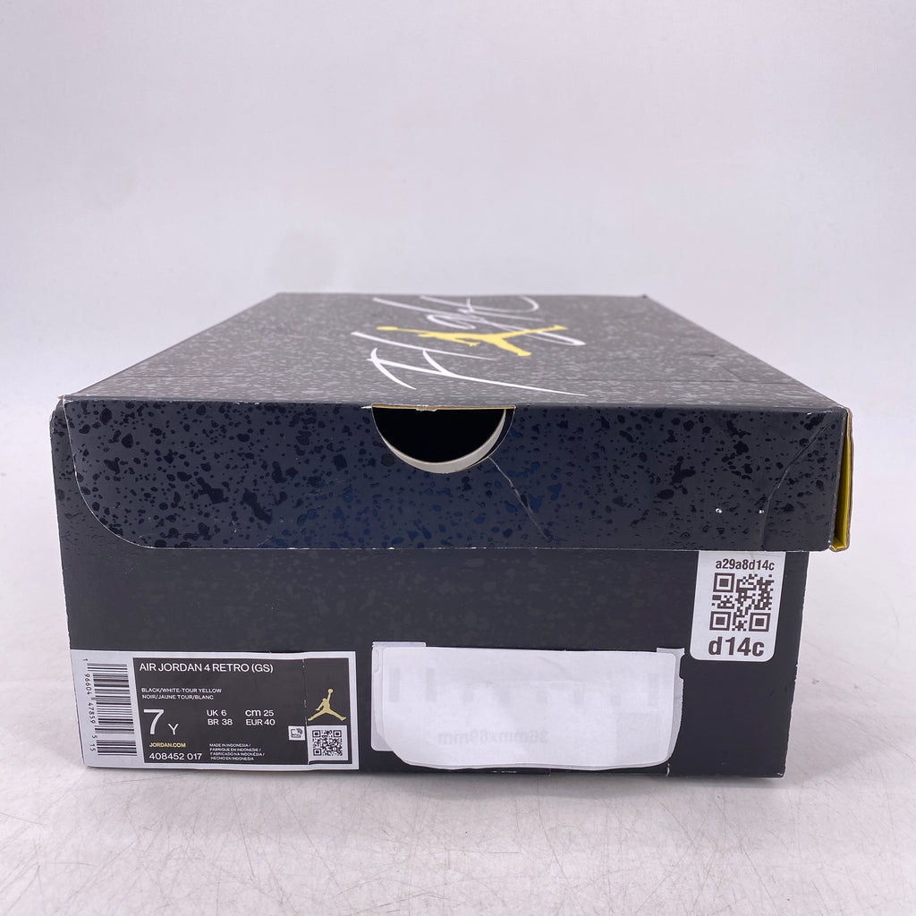 Air Jordan (GS) 4 Retro "Thunder" 2023 New Size 7Y