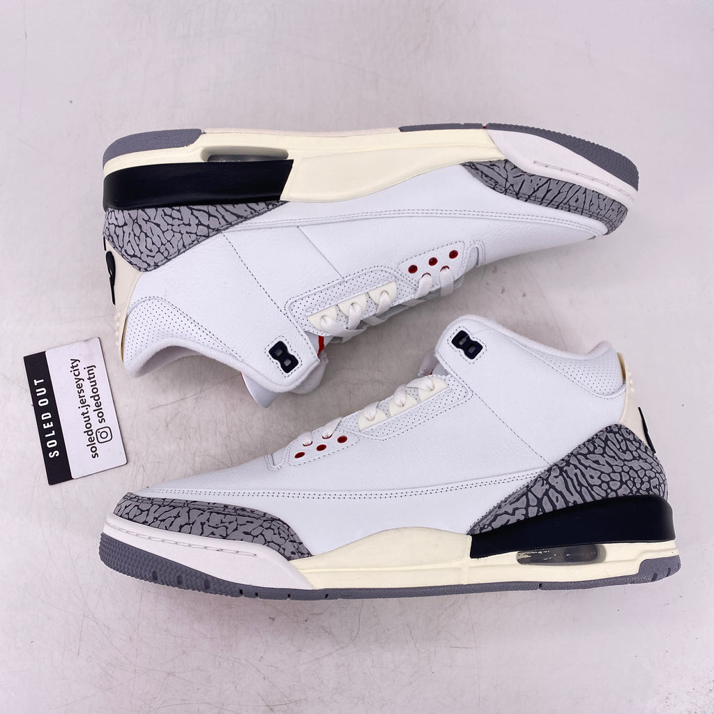 Air Jordan 3 Retro "White Cement" 2023 New Size 14