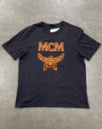 MCM T-Shirt "LOGO" Black Used Size M