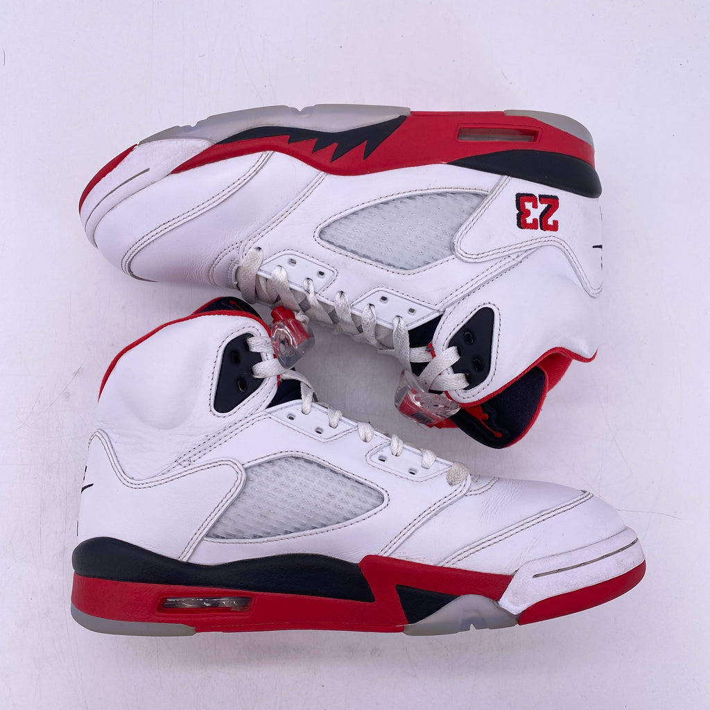 Air Jordan 5 Retro "Fire Red Black Tongue" 2025 Used Size 8