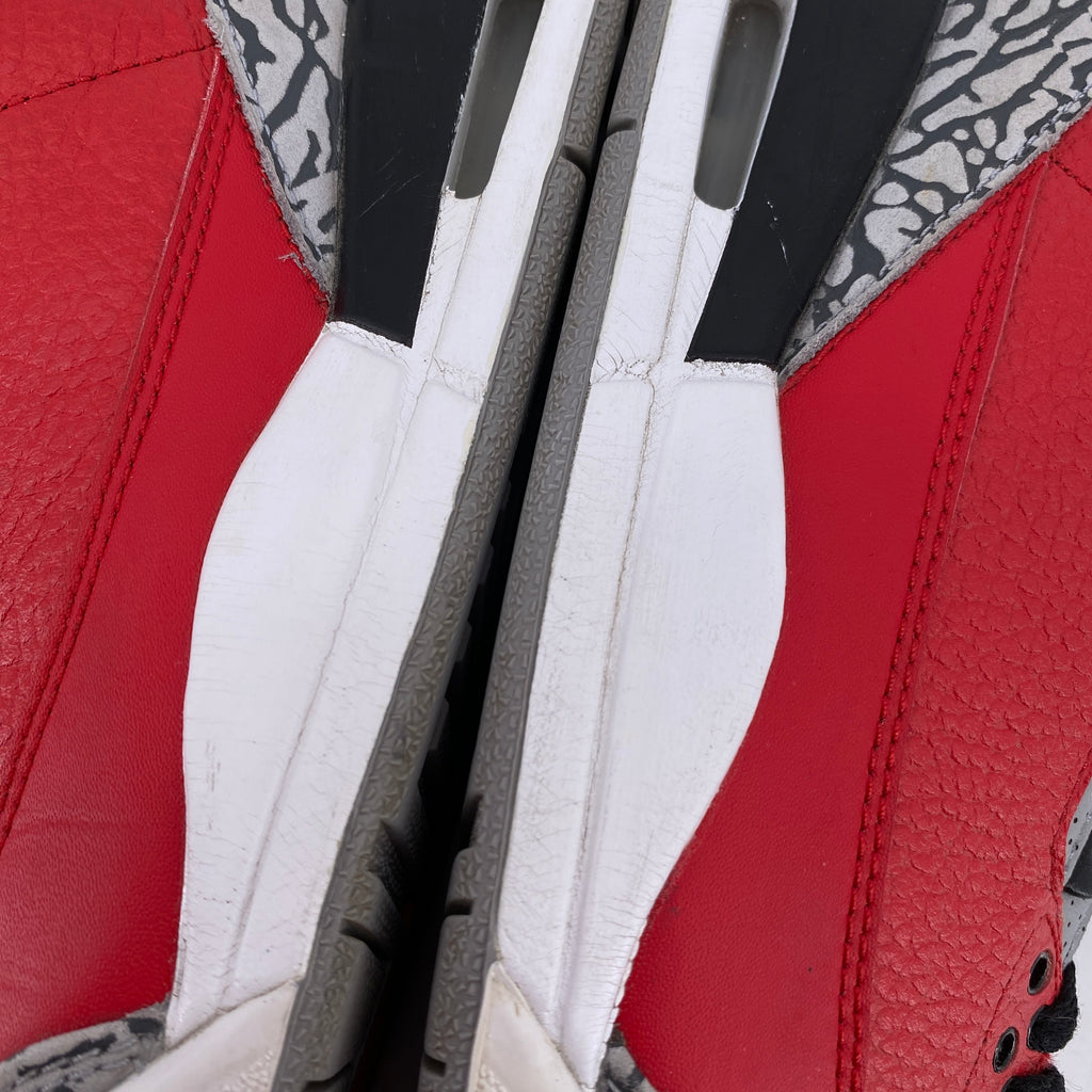 Air Jordan 3 Retro "Unite Fire Red" 2020 Used Size 8.5