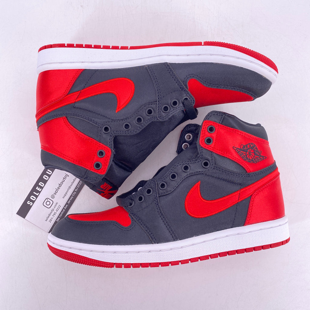 Air Jordan (W) 1 Retro High OG "Satin Bred" 2023 New Size 6.5W