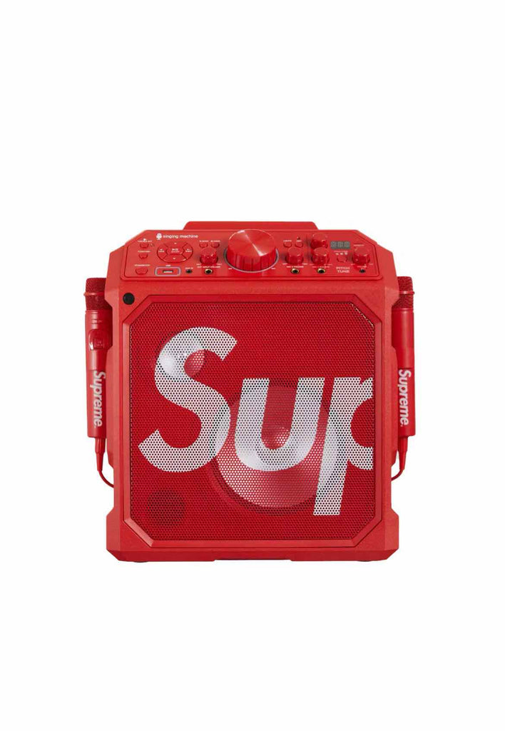 Supreme Singing Machine Red New
