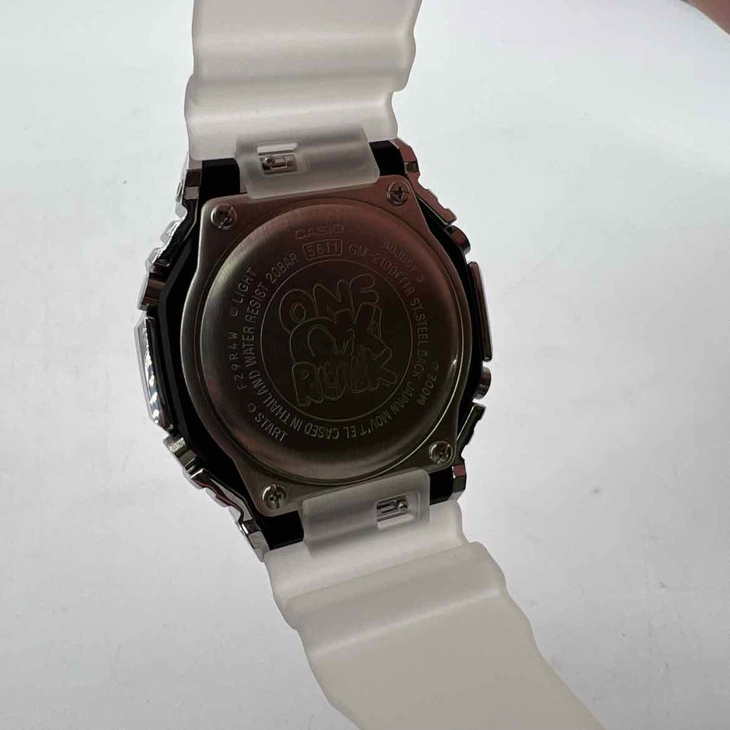 G-Shock Watch "ONE OK ROCK" Used Silver Size OS