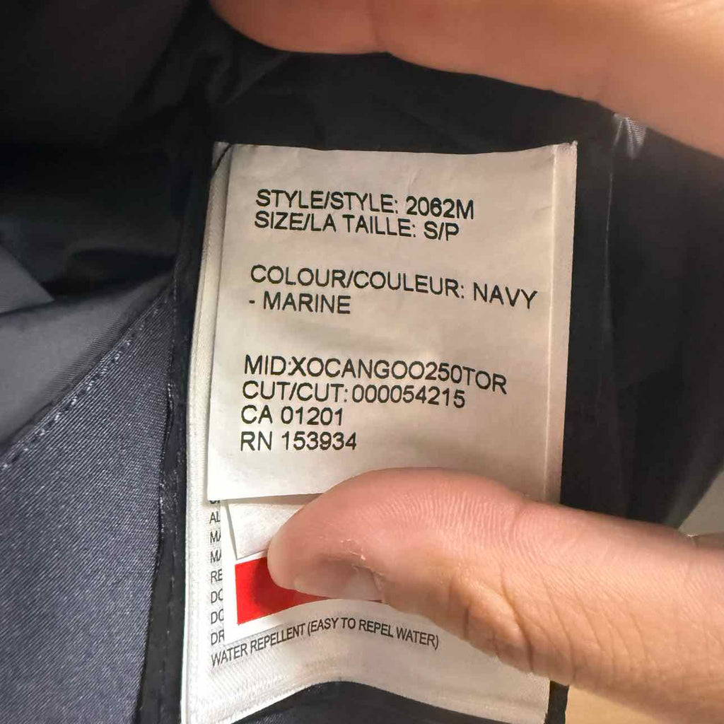 Canada Goose Jacket "LANGFORD" Navy Used Size S