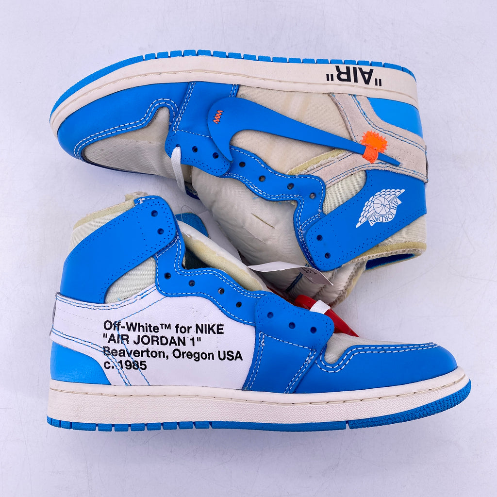 Air Jordan 1 Retro High OG "Off-White Unc" 2018 New Size 7.5