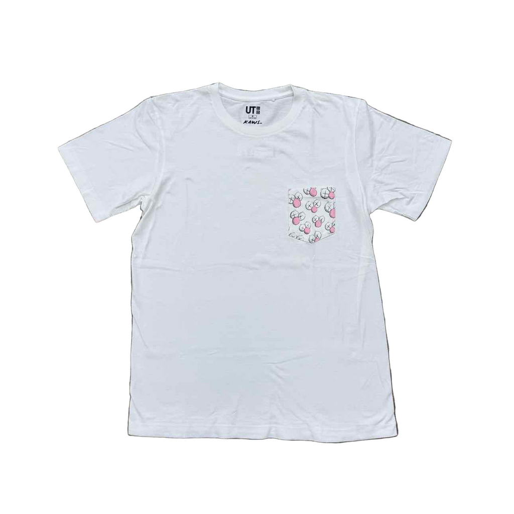 Uniqlo T-Shirt "BFF" White Used Size M