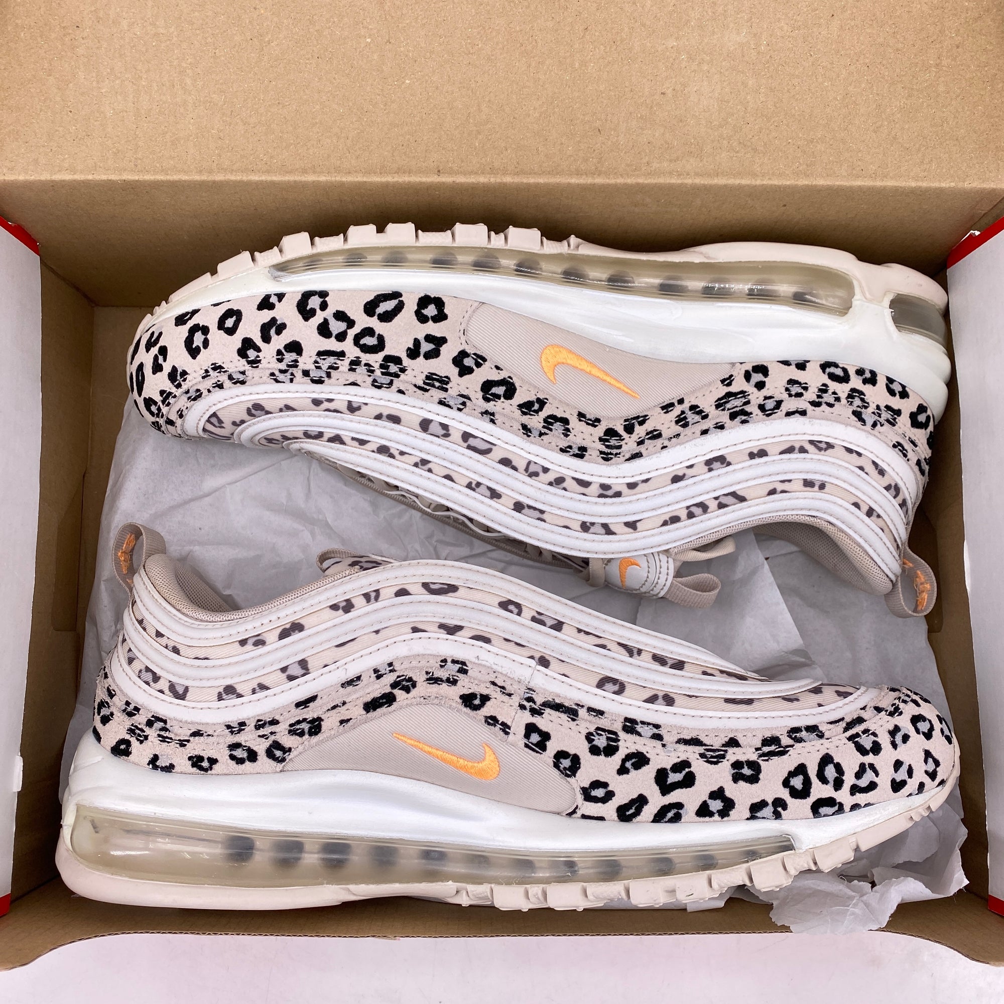 Nike (W) Air Max 97 &quot;Leopard&quot; 2021 New Size 11.5W