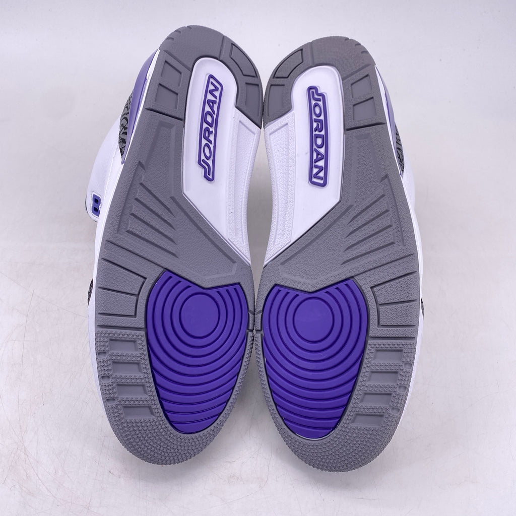 Air Jordan 3 Retro "Dark Iris" 2022 New Size 12
